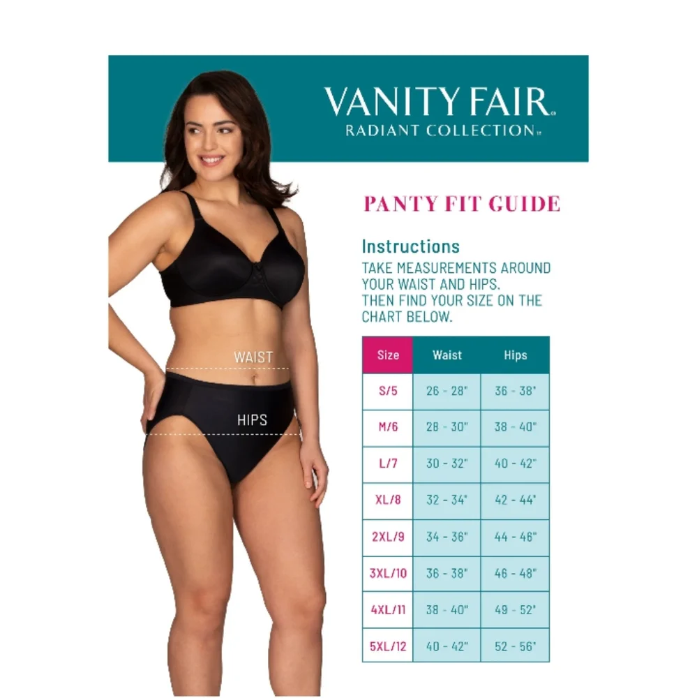 Six High-Waisted Briefs in Navy, White, and Gray - Picture 7 of 7